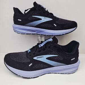 Brooks Black and Blue Running Shoes